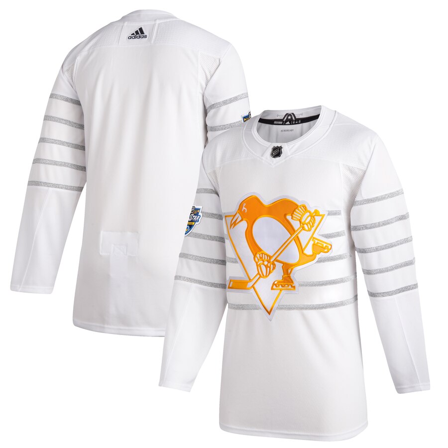 Men Pittsburgh Penguins Adidas White 2020 NHL All Star Game Authentic Jersey->detroit red wings->NHL Jersey
